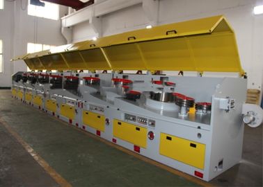Linha reta máquina de desenho média do fio, máquina de desenho de alumínio do fio de 4 - 6,5 milímetros fornecedor